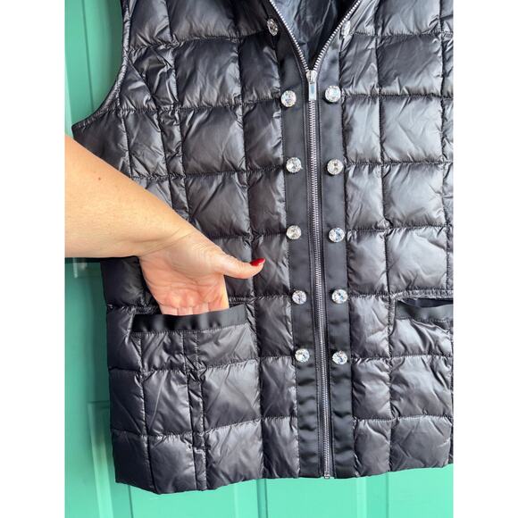Ciao Milano cM 1969 black XL duck down vest - Picture 4 of 7